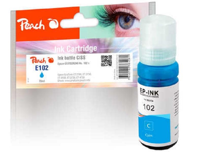 Peach Encre Epson 102 (C13T03R240) Cyan