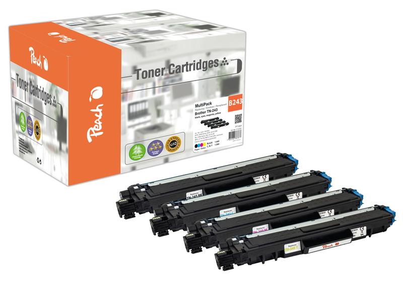 Peach Toner Brother TN-243 BK, C, M, Y
