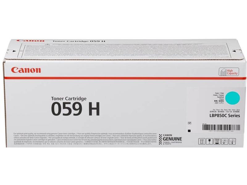 Canon Toner 059 H Cyan