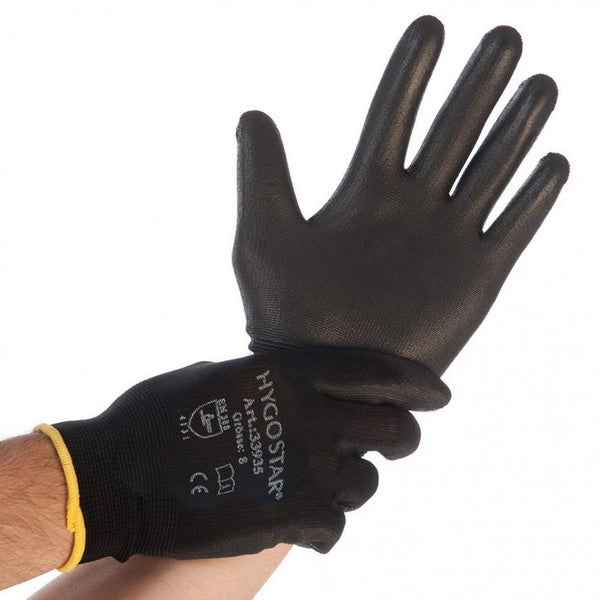 HYGOSTAR BLACK ACE gants de travail Taille L