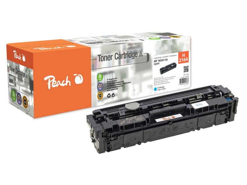Peach Toner HP No. 216A Cyan