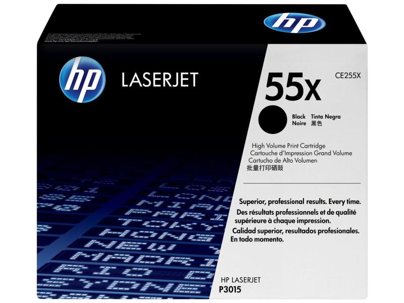 HP Toner Nr. 55X (CE255X) noir