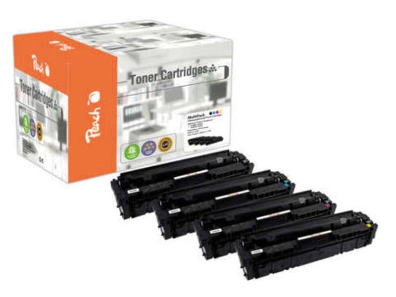 Peach Kits de toner HP Nr. 410X (CF410-3X) noir/Cyan/Magenta/Yellow