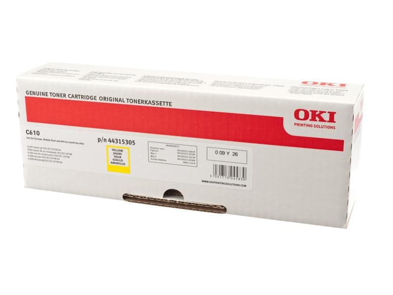 OKI Toner 44315305 Yellow