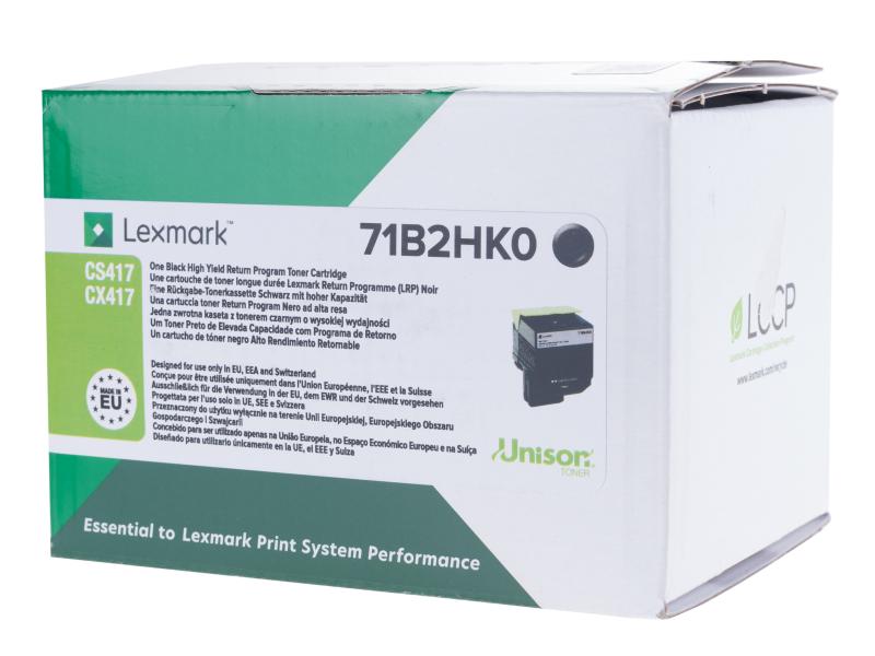Lexmark Toner 71B2HK0 noir