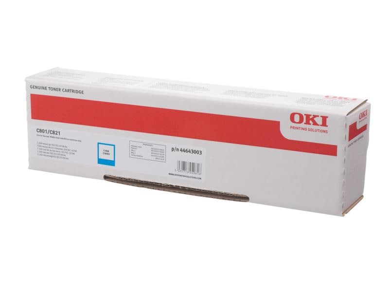 OKI Toner 44643003 Cyan