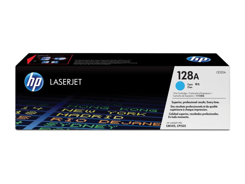 HP Toner Nr. 128A (CE321A) Cyan