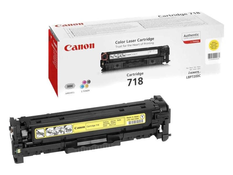 Canon Toner 718 / 2659B002 Yellow