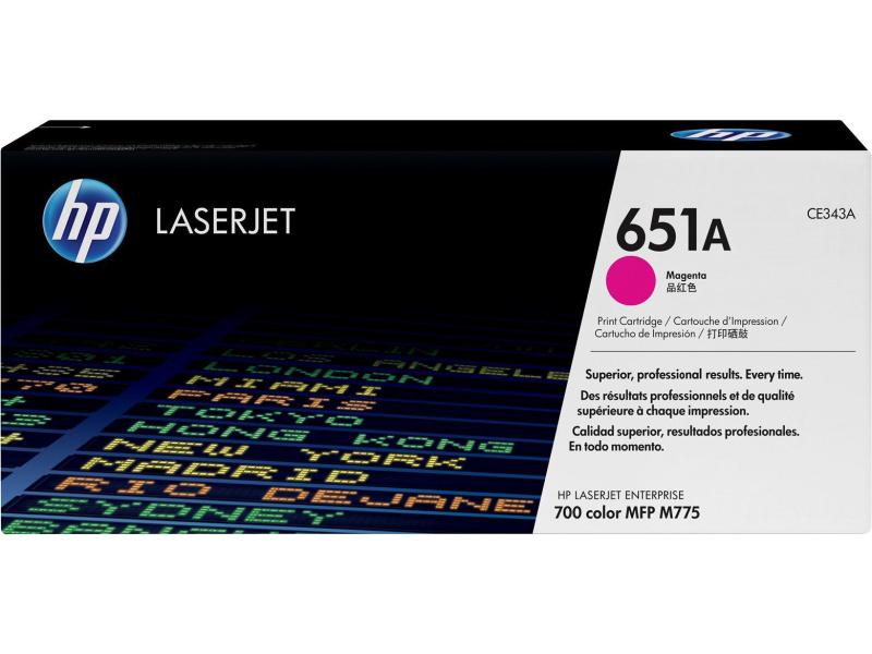 HP Toner Nr. 651A (CE343A) Magenta