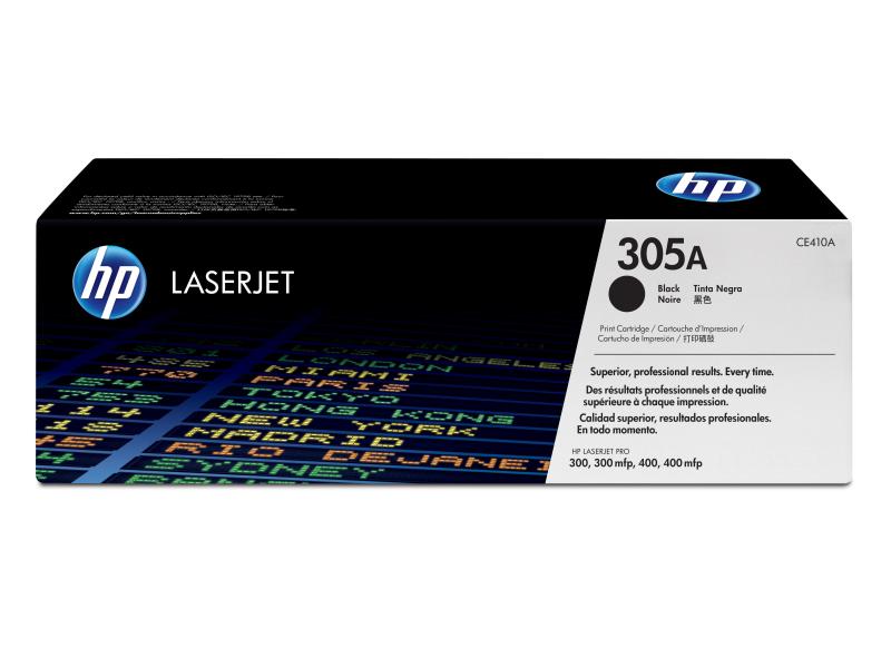 HP Toner Nr. 305A (CE410A) noir