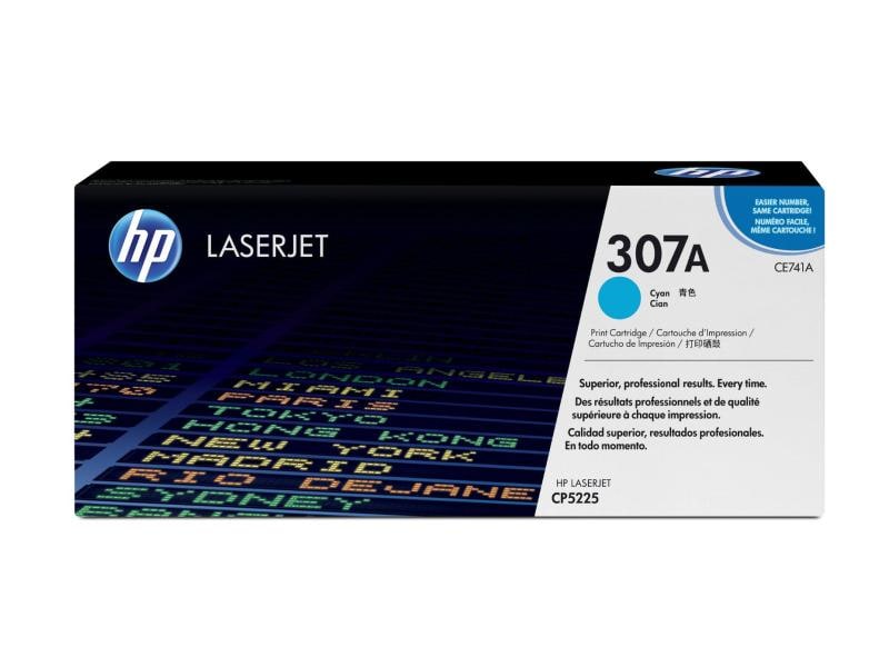 HP Toner Nr. 307A (CE741A) Cyan