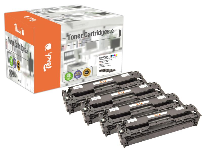 Peach Toner Canon CRG-731 noir/Cyan/Magenta/Yellow