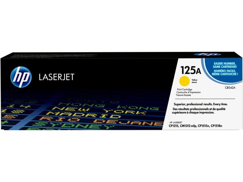 HP Toner Nr. 125A (CB542A) Yellow