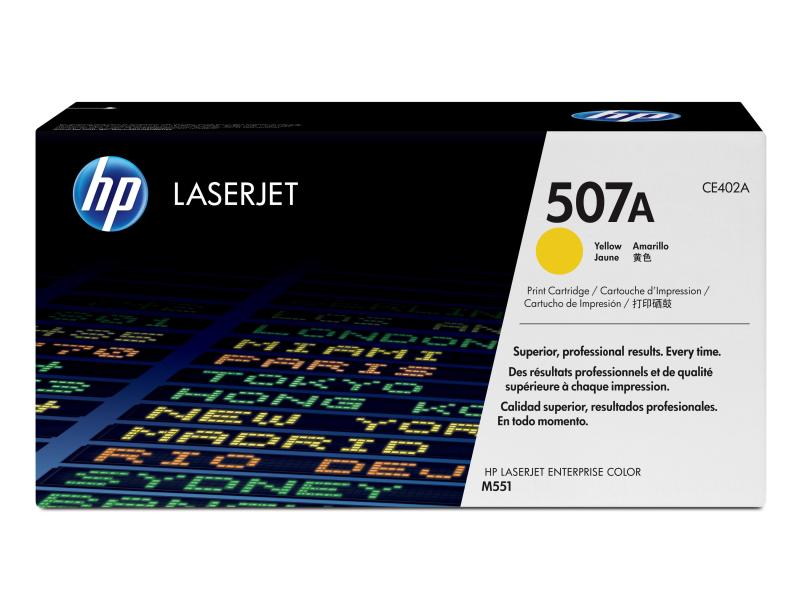 HP Toner Nr. 507A (CE402A) Yellow