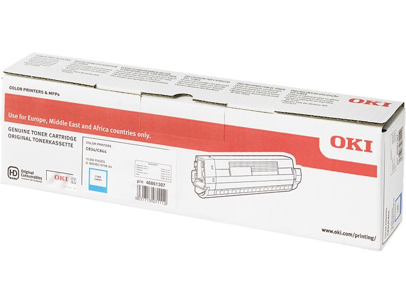 OKI Toner 46861307 Cyan
