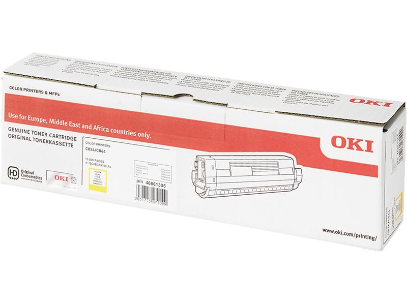 OKI Toner 46861305 Yellow