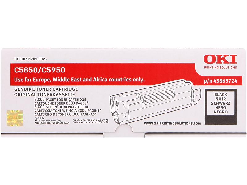 OKI Toner 43865724 noir
