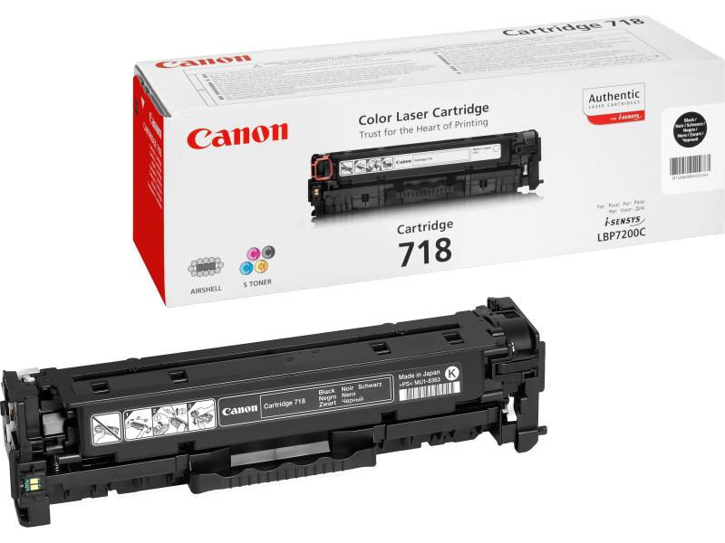 Canon Toner 718 / 2662B002 noir