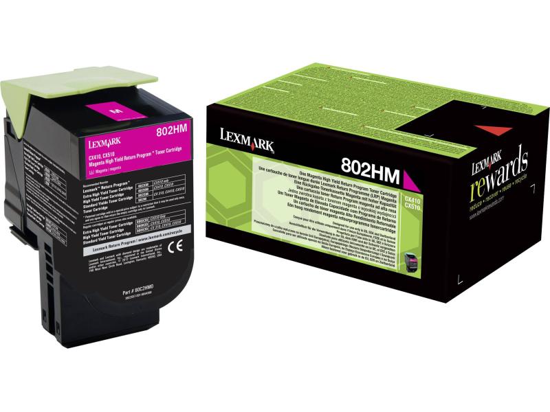 Lexmark Toner 80C2HM0 Magenta