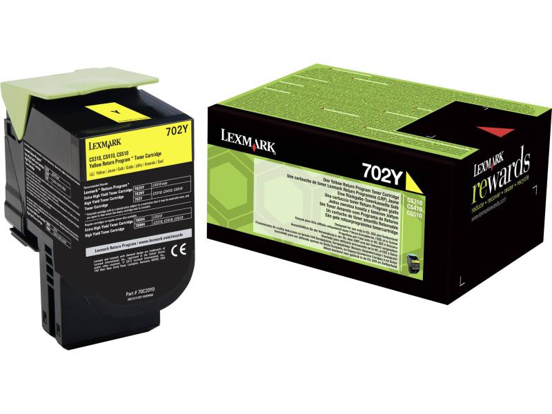 Lexmark Toner 70C20Y0 Yellow