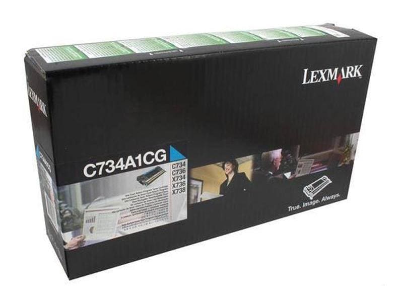 Lexmark Toner C734A1CG Cyan