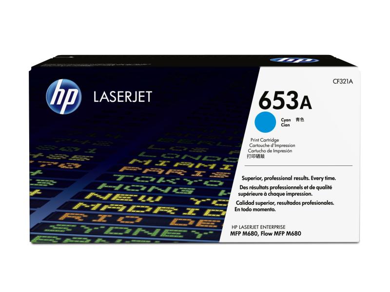 HP Toner 653A (CF321A) Cyan