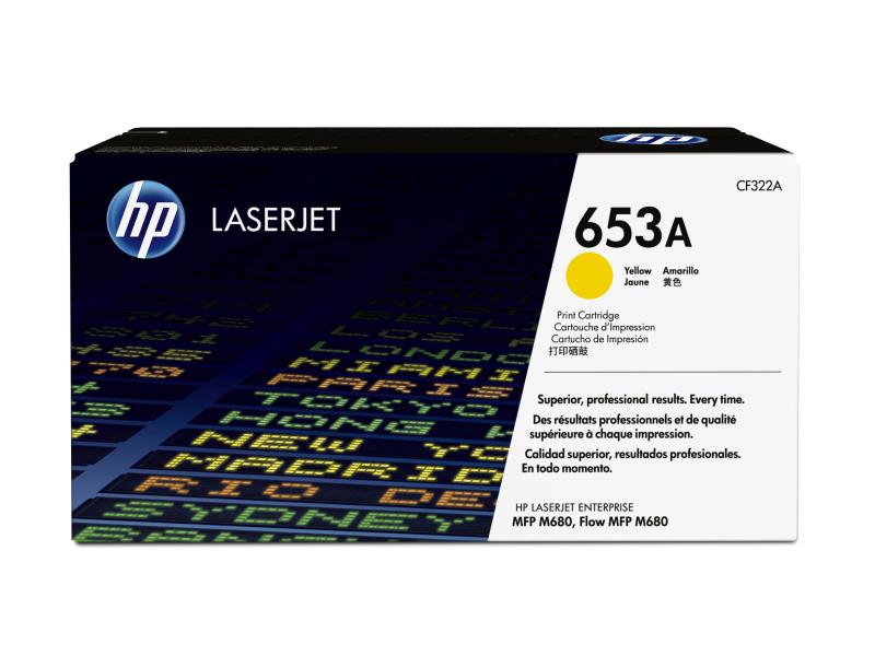 HP Toner 653A (CF322A) Yellow