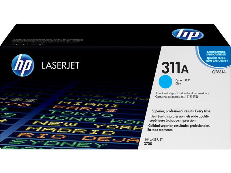 HP Toner Nr. 311A (Q2681A) Cyan