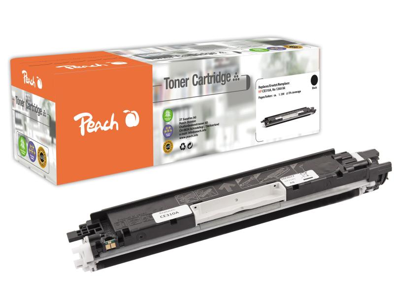 Peach Toner HP Nr. 126A (CE310A) noir