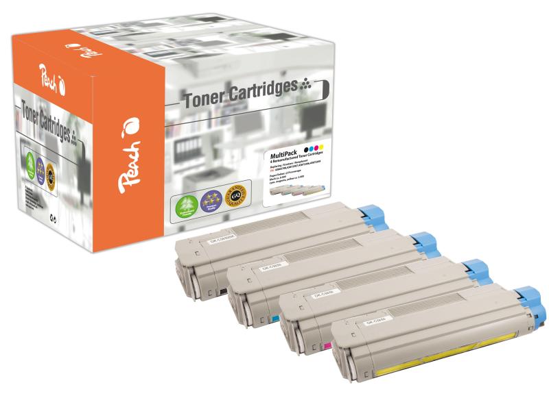Peach Kits de toner OKI C5650-Series BK, C, M, Y