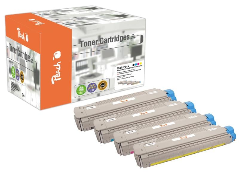 Peach Kits de toner OKI MC860-Series BK, C, M, Y