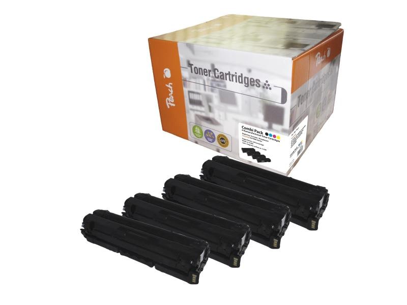 Peach Kits de toner Samsung CLT-506L BK, C, M, Y