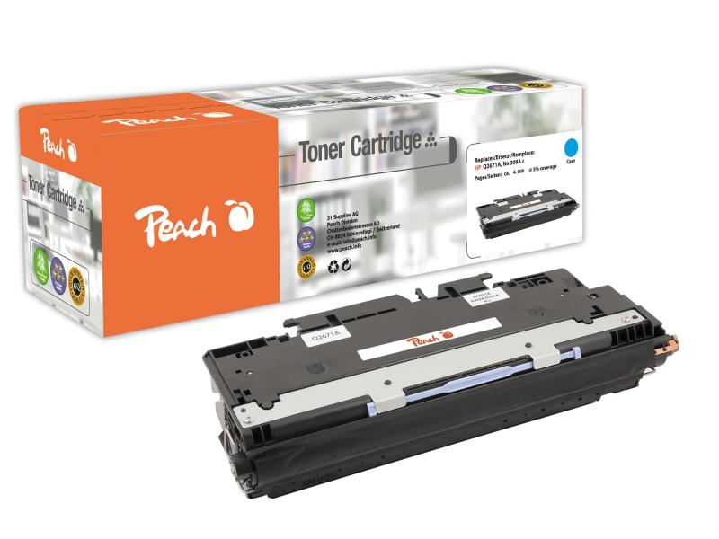 Peach Toner HP Nr. 309A (Q2671A) Cyan