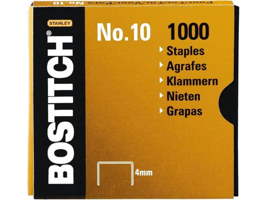 Bostitch Agrafe N° 10, 1000 pièces