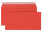 ELCO Enveloppe Color C5/6, Pas de fenêtres, 25 Pièce/s, Rouge