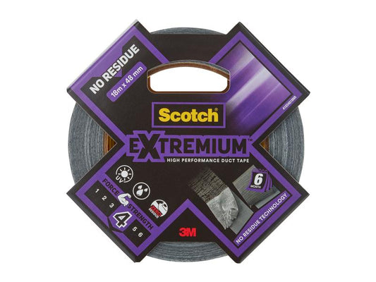 3M Bande de tissu Scotch Extremium 48 mm x 18.2 m, Gris