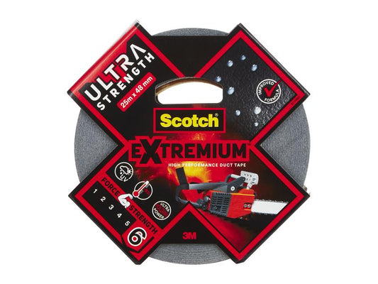 3M Bande de tissu Scotch Extremium Ultra 48 mm x 25 m, Noir