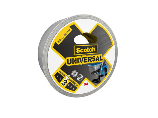 3M Ruban adhésif Scotch Universal 48 mm x 50 m, Argenté