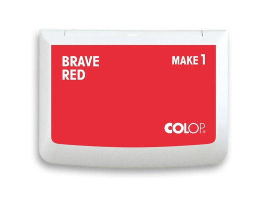 Colop Tampon encreur Make 1 Brave Red