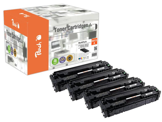 Peach Toner HP Nr. 415A /  W2030-3A BK, C, M, Y