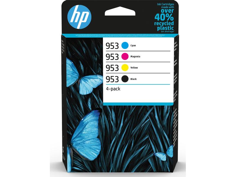 HP Encre Combopack Nr. 953 (6ZC69AE) noir/Cyan/Magenta/Yellow