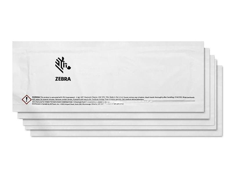 Zebra Technologies Matériel de nettoyage ZC100/300/350 Cleaning Cards