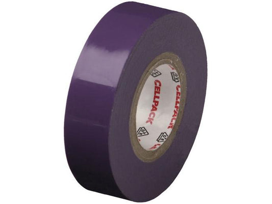 Cellpack AG Bande isolante 10 m x 15 mm, Violet