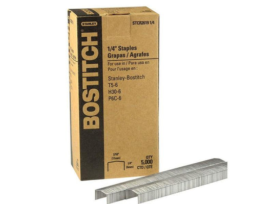 Bostitch Agrafe 6 mm STCR26191/4 5000 Pièce/s