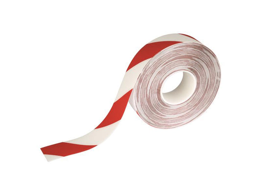 Diverse Ruban de marquage Duraline 2 Colours, 50 mm x 30 m, Rouge/Blanc