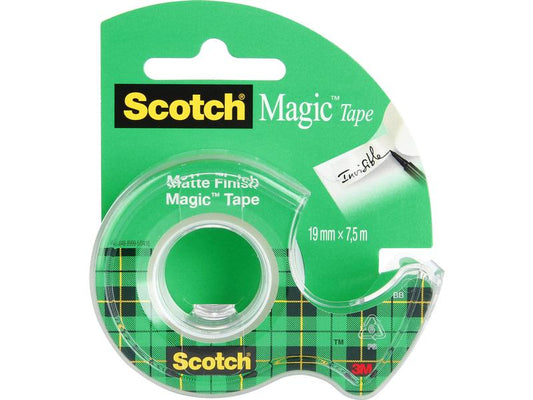 Scotch Dérouleur manuel Magic Tape 19 mm x 7.5 m