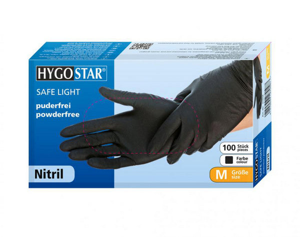 HYGOSTAR SAFE LIGHT gants jetables Taille M