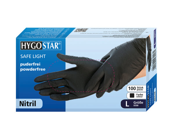 HYGOSTAR SAFE LIGHT gants jetables Taille L