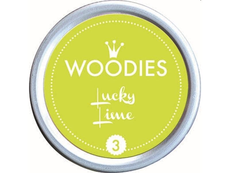 Woodies Tampon encreur Lucky Lime, 1 pièce