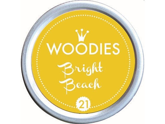 Woodies Tampon encreur 35 mm Bright Beach, 1 pièce